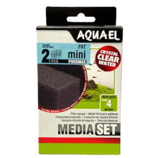 AquaEl Sponge Pat Mini Phosmax (2 pcs)