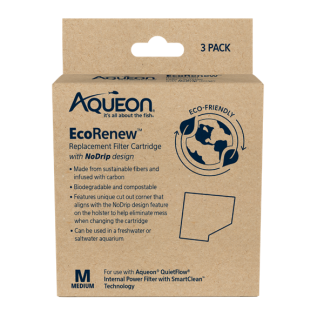 Aqueon EcoRenew Replacement Cartridge - MD 3PK