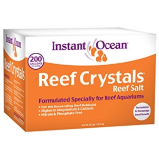 Instant Ocean Reef Crystals Reef Salt 200 Gallon Box