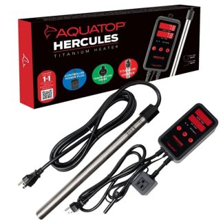 Aquatop Hercules 1,500 Watt Titanium Heater w/ Single Digital Controller