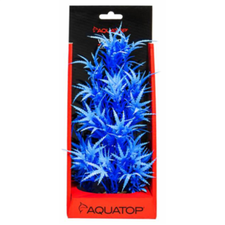 Aquatop Fluorescent Cannabis Plant Blue 10"