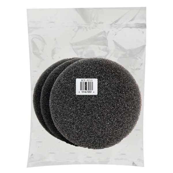 Aquatop FZ15 Replacement Coarse Black Filter Pad - 3pk