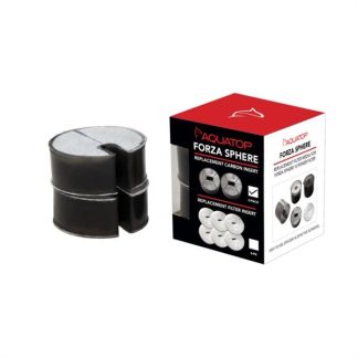 Aquatop Forza Sphere 10 Replacement Carbon 2pk