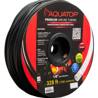 Aquatop Airline Tubing 100m (328ft) - Black