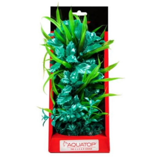 Aquatop Vibrant Passion Turquoise Plant 10"
