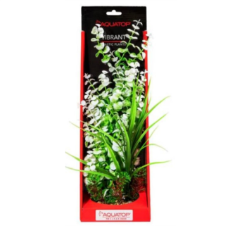 Aquatop Vibrant Wild White Plant 16"