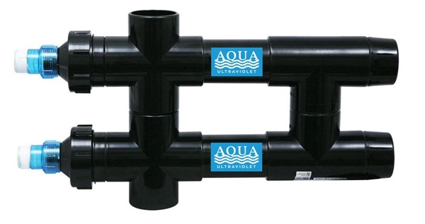 AquaUltraviolet Classic Inline UV Sterilizer 114 Watt 2" Socket Black