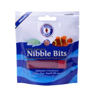 Bay Brand Nibble Bits - Saltwater Carnivore Small Tablets (10mm) 0.37oz
