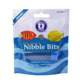 Bay Brand Nibble Bits - Saltwater Herbivore Small Tablets (10mm) 0.37oz