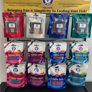 Bay Brand Nibble Bits & Fun Feeders Display Rack
