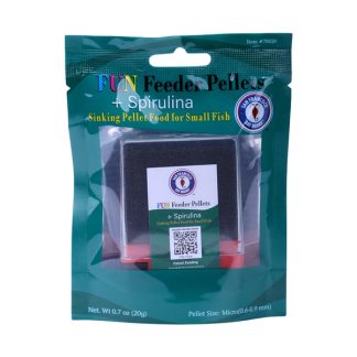 Bay Brand FUN Feeder Pellets - Spirulina (0.6 - 0.9mm) 0.7oz