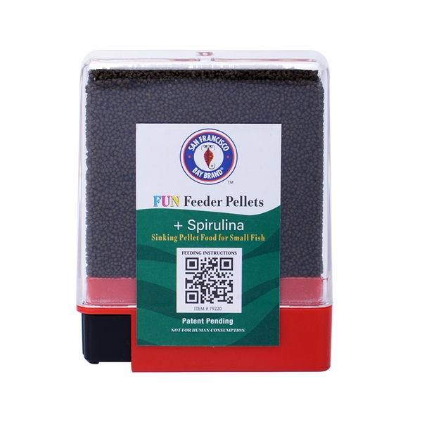 Bay Brand FUN Feeder Pellets - Spirulina (0.6 - 0.9mm) 0.7oz - Image 3
