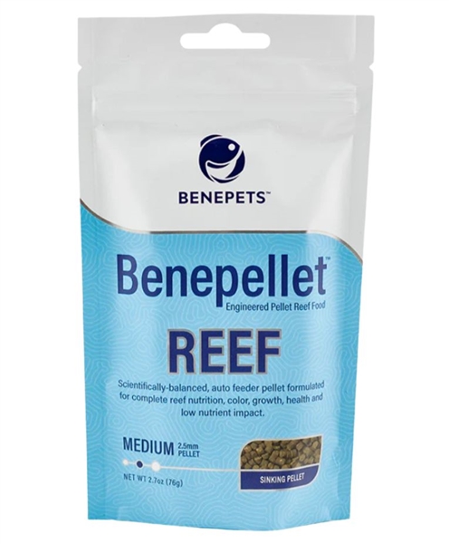 Benepets REEF Benepellet Medium 2.5mm - 2.7oz