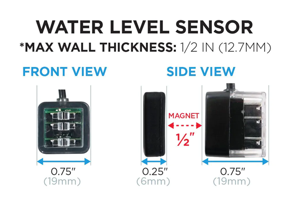 CoralVue Hydros Auto Top-Off (ATO) Kit w/ Triple Water Level Sensor - Image 3