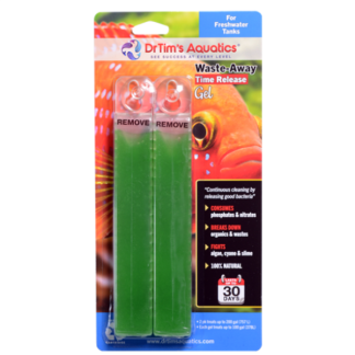 DrTim's Aquatics FRESHWATER Waste-Away Gel LG 2-pk (200 gal)