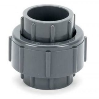 PVC Union 1/2" - SxS GRAY