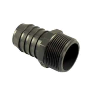 Insert Adapter 1.25"MPT x 1.25"Hose - GRAY