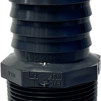 Insert Adapter 1.5"MPT x 1.5"Hose - GRAY