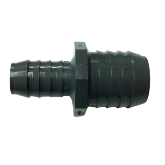 Insert Reducing Coupler 1.5"Hose x 1"Hose - GRAY