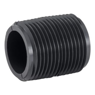 PVC Pipe Nipple 1" Sched 80 - 1.5" Long