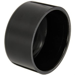 PVC Cap 3/4" - Slip BLACK