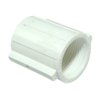 PVC Coupling 3/4" - TxT WHITE