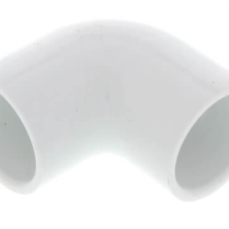 PVC Elbow 3/4" - SxS WHITE