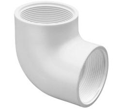 PVC Elbow 1" - TxT WHITE