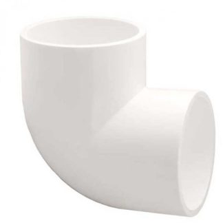 PVC Elbow 1" - SxS WHITE