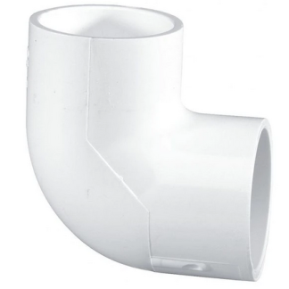 PVC Elbow 1.5" - SxS WHITE