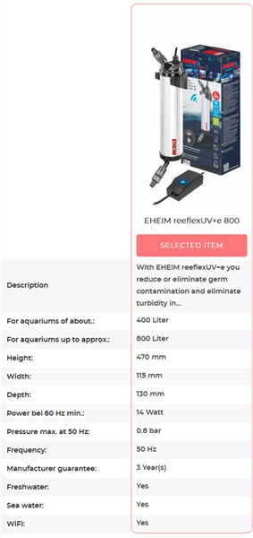Eheim reeflexUV 800+e - WiFi - 11 Watt - Image 2