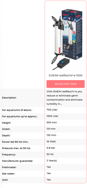 Eheim reeflexUV 1500+e - WiFi - 18 Watt - Image 2