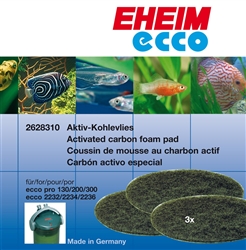 Eheim Carbon Pad for ALL Eccopro Filters (3 Pack)