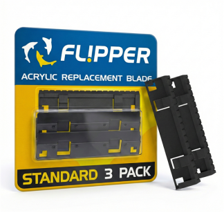 Flipper Standard  Replacement Acrylic Blades 3pk