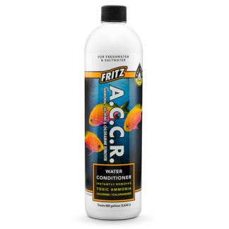Fritz A.C.C.R. - Ammonia, Chlorinen & Chloramine Remover 16oz