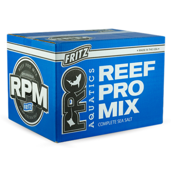 FritzPro RPM Salt Mix 55lb (200 Gal Mix) Blue Box