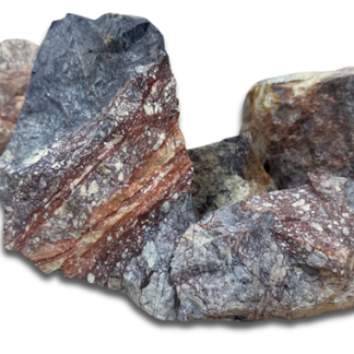 Feller Stone - Purple Jasper Rock 25 lbs