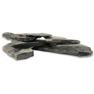 Feller Stone - Black Slate Rock 25 lbs