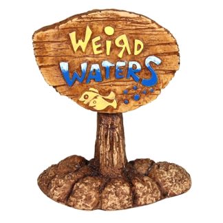 Hikari Resin Ornament - Weird Waters Weird Water Sign