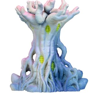 Hikari Resin Ornament - Weird Waters Mellos Castle - Blue