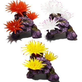 Hikari Resin Ornament - Bubbletip on Rock Resin Ornament 3 Color Pack