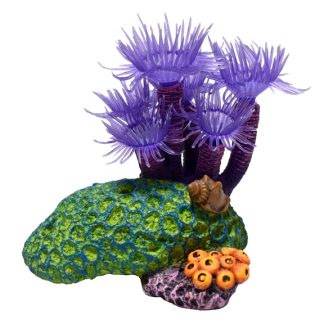 Hikari Resin Ornament - Coral w/ Zenia