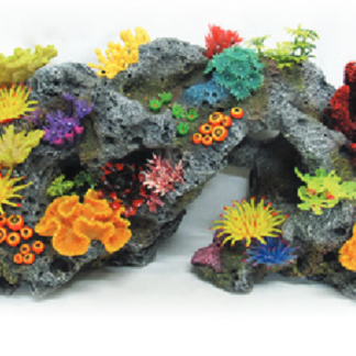 Hikari Resin Ornament - Large Coral Garden