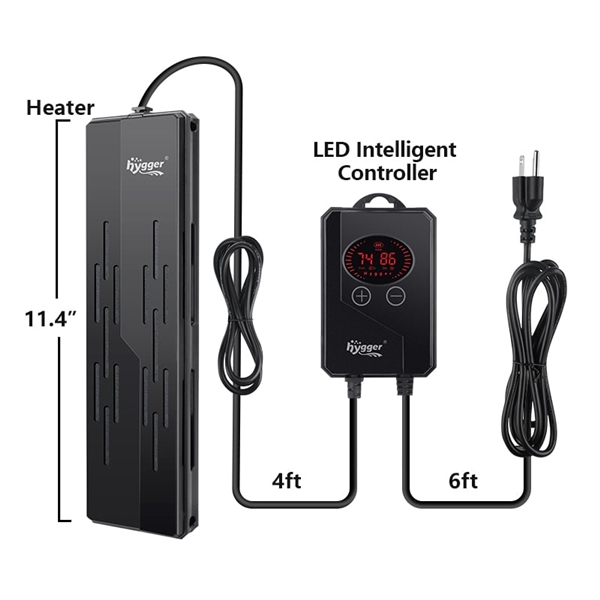 Hygger Quartz Tube Aquarium Heater - HG102-800W - Image 4