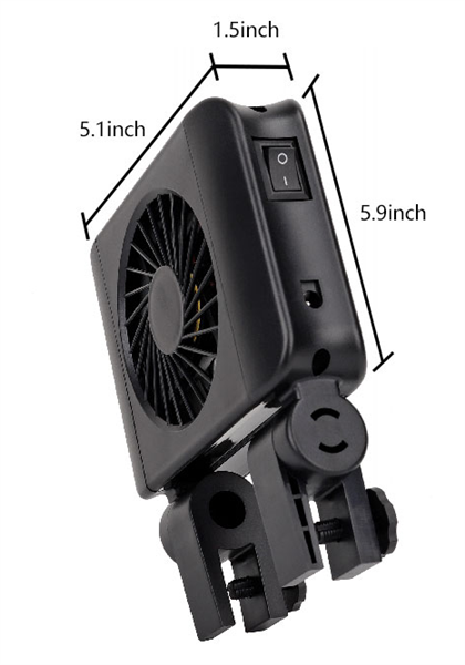 Hygger Aquarium Cooling Fan - HG051 - Image 3
