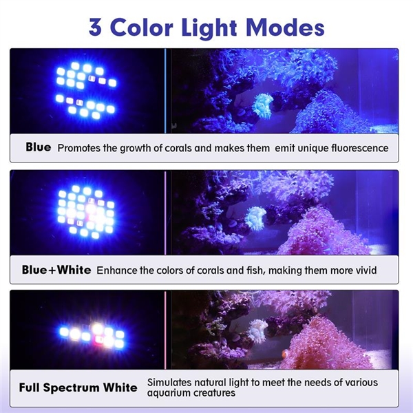 Hygger Eyeball Aluminum Alloy Reef Light - HG171-36W - Image 5