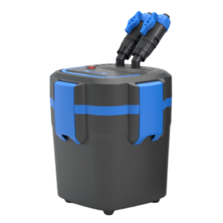 JBJ Reaction PRO 2 - Multi Stage Canister Filter up to 100 gallons, 7 Watt UV - 360 gph