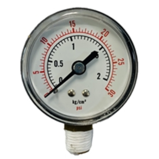 Lifegard Bottom Mount Pressure Gauge