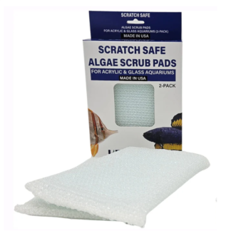 Lifegard Scratch Safe Acrylic and Glass Algae Pads - Large 5" x 3" (Pack of 2)