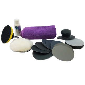 Lifegard New PRO Kit Scratch Removal Kit for Hand Held or Power Drill Use